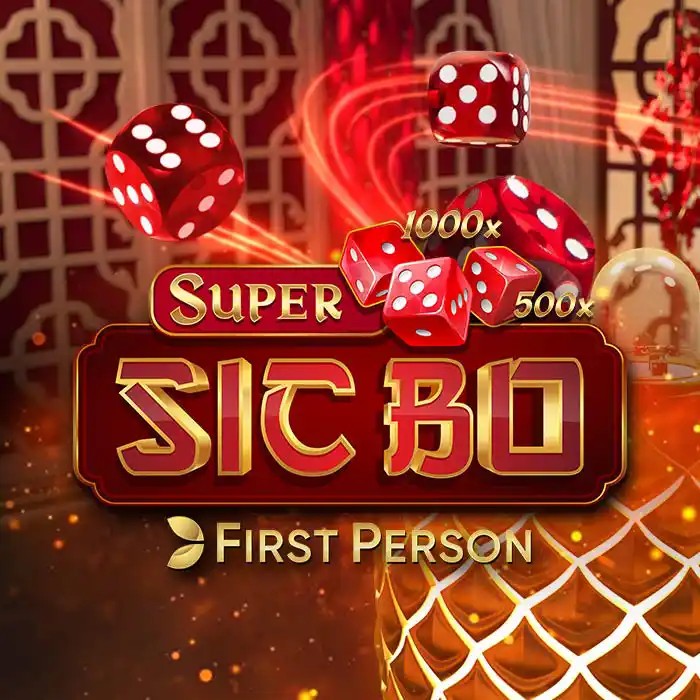 Live Dealer logo of Super Sic Bo from Evolution at Lollyspins Casino