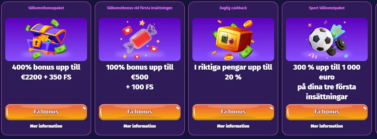 bonuses