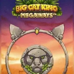 Official Megaways logo: Big Cat King Megaways by Blueprint Gaming at Lollyspins Casino