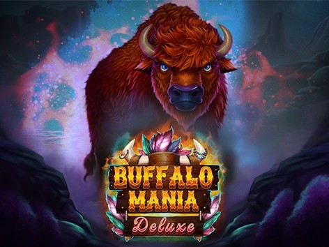 Buffalo Mania Deluxe by Light & Wonder, showcased at lollyspins.vip – game logo
