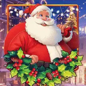 Christmas Wheel slot icon by KA Gaming, available at Lollyspins Casino