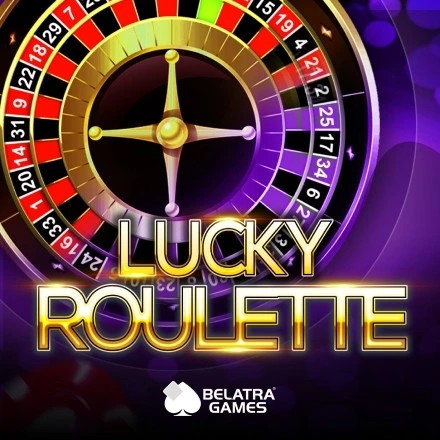 Lucky Roulette game by Belatra Games – logo hosted on Lollyspins Casino