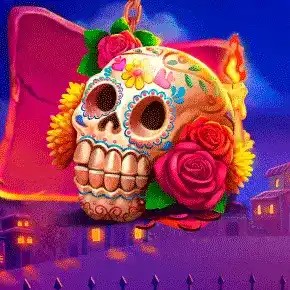 Muertos Multiplier Megaways slot visual from Pragmatic Play available on lollyspins.vip