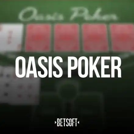 Oasis Poker by Betsoft Gaming, showcased at lollyspins.vip – game logo
