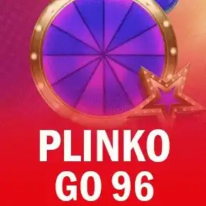 Plinko Go 96 slot logo by OneXTwo Gaming at Lollyspins Casino