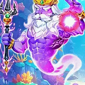 Official Crash Games logo: Poseidon’s Secret 2 by KA Gaming at Lollyspins Casino