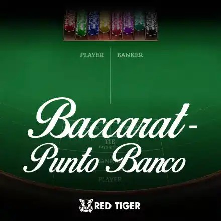 Punto Banco slot visual from Red Tiger Gaming available on lollyspins.vip