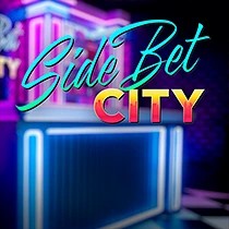 Side Bet City slot logo by Evolution at Lollyspins Casino