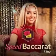 Speed Baccarat A casino game by Evolution – featured logo at Lollyspins Casino